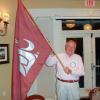 The Washington State Cougars flag made quite the entrance!