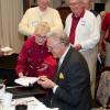 Dr. McCollough kindly gave each member and guest a copy of his book and stayed for autographs after the meeting.